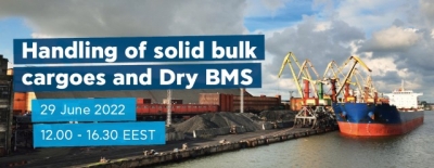 HELMEPA webinar: &quot;Handling of solid bulk cargoes and Dry BMS&quot; | 29 June 2022