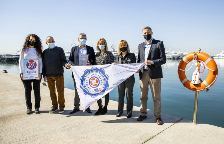 Flisvos Marina announced as HELMEPA’s "Safety Ambassador"
