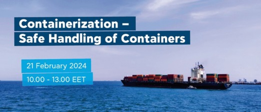 HELMEPA Webinar: "Containerization – Safe Handling of Containers" | 21 February 2024