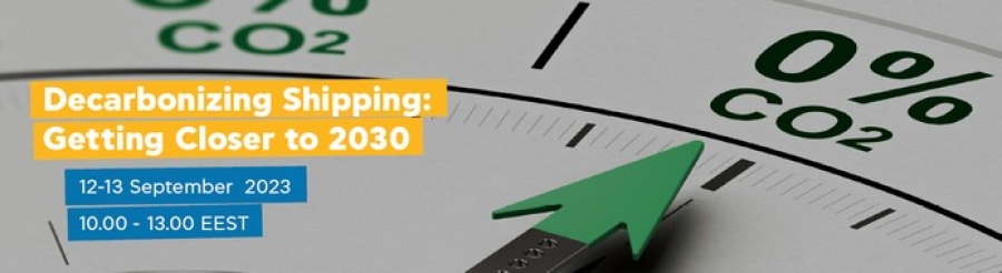 HELMEPA Webinar: "Decarbonizing Shipping: Getting Closer to 2030" | 12-13 September 2023
