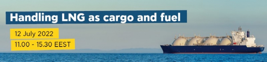 HELMEPA webinar: "Handling LNG as cargo and fuel" | 12 July 2022